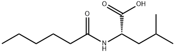 류신,N-(1-옥소헥실)- 구조식 이미지