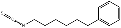 6-PHENYLHEXYL ISOTHIOCYANATE Structure