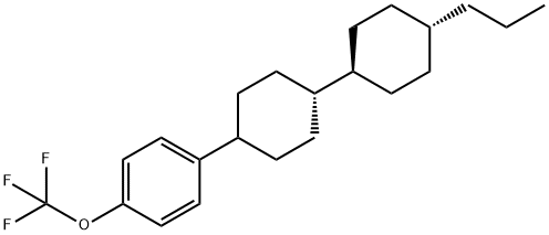 -Propyl-4-(4-trifluoroMethoxy-phenyl)-bicyclohexyl Structure