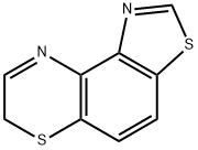 7H-Thiazolo[4,5-f][1,4]benzothiazine(8CI) Structure