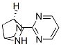 2,5-Diazabicyclo[2.2.1]heptane,2-(2-pyrimidinyl)-,(1S)-(9CI) 구조식 이미지