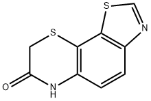 6H-Thiazolo[4,5-h][1,4]benzothiazin-7(8H)-one(7CI,8CI) Structure