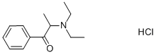 Amfepramone hydrochloride Structure