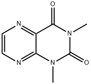1,3-DIMETHYL-2,4(1H,3H)-PTERIDINEDIONE Structure