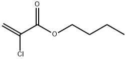 butyl 2-chloroacrylate  Structure