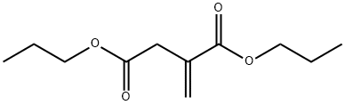 dipropyl 2-methylidenebutanedioate Structure