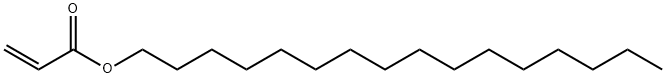 HEXADECYL ACRYLATE 구조식 이미지