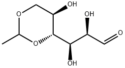 4,6-O-ETHYLIDENE-D-GLUCOPYRANOSE Structure