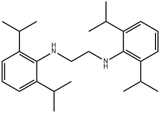N,N-Bis(2,6-diisopropylphenyl)ethylenediamine Structure