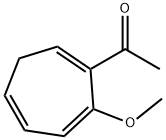 Ethanone, 1-(7-methoxy-1,4,6-cycloheptatrien-1-yl)- (9CI) Structure