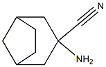 Bicyclo[3.2.1]octane-3-carbonitrile, 3-amino-, exo- (9CI) Structure