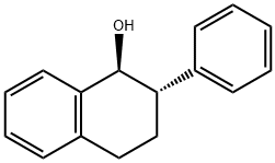 trans-2-Phenyl-1,2,3,4-tetrahydro-1-naphthol Structure