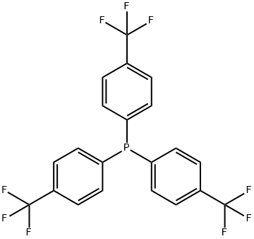 트리스(4-트리플루오로메틸페닐)포스핀 구조식 이미지