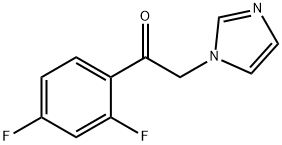 1-(2,4-DIFLUOROPHENYL)-2-(1H-IMIDAZOL-1-YL)-1-ETHANONE Structure