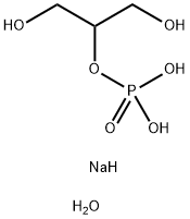 β-Glycerophosphate disodium salt pentahydrate 구조식 이미지