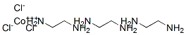 tris(ethylenediamine)cobalt trichloride  Structure