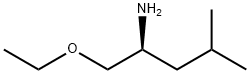 (S)-1-Ethoxy-4-methyl-2-pentanamine Structure