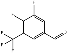 3,4-DIFLUORO-5-(TRIFLUOROMETHYL)BENZALDEHYDE 구조식 이미지