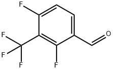 alpha,alpha,alpha,2,4-Pentafluoro-m-tolualdehyde, 2,6-Difluoro-3-formylbenzotrifluoride Structure