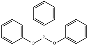 Diphenyl phenylphosphonite Structure