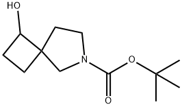 6-N-Boc-1-hydroxy-6-aza-spiro[3.4]octane Structure