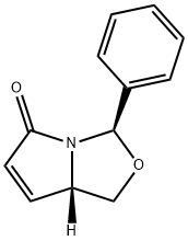 [S]-3-Phenyl-1,7a-dihydro-pyrrolo[1,2-c]oxazol-5-one Structure
