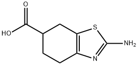 6-Benzothiazolecarboxylicacid,2-amino-4,5,6,7-tetrahydro-(9CI) Structure