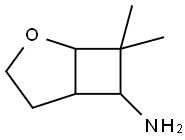 7,7-Dimethyl-2-oxabicyclo[3.2.0]heptan-6-amine Structure