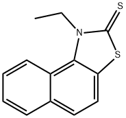 1-Ethylnaphtho[1,2-d]thiazole-2(1H)-thione Structure