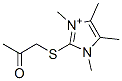 1,3,4,5-tetramethyl-2-((2-oxopropyl)thio)imidazolium Structure