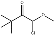 2-부타논,1-클로로-1-메톡시-3,3-디메틸- 구조식 이미지