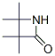 2-Azetidinone, 3,3,4,4-tetramethyl- Structure