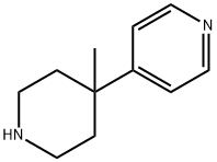 4-(4-메틸-4-피페리디닐)피리딘 구조식 이미지