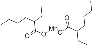 Manganese bis(2-ethylhexanoate) 구조식 이미지