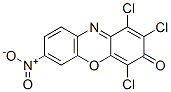 1,2,4-trichloro-7-nitro-3H-phenoxazin-3-one  Structure