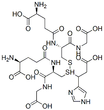 S-(2-carboxy-1-(1H-imidazol-4-yl)ethyl)glutathione Structure