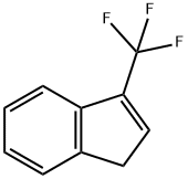3-(Trifluoromethyl)-1H-indene Structure