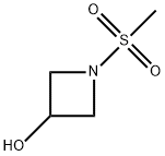 1-Methanesulfonylazetidin-3-ol Structure