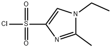 1-Ethyl-2-methyl-1H-imidazole-4-sulfonyl chloride 구조식 이미지