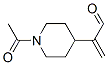 4-Piperidineacetaldehyde,  1-acetyl--alpha--methylene- Structure