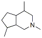 Octahydro-2,4,7-trimethyl-1H-cyclopenta[c]pyridine Structure