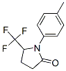 1-P-TOLYL-5-TRIFLUOROMETHYL-PYRROLIDIN-2-ONE Structure