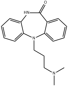 5-[3-(Dimethylamino)propyl]-5,10-dihydro-11H-dibenzo[b,e][1,4]diazepin-11-one Structure