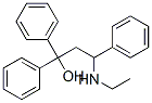 3-(Ethylamino)-1,1,3-triphenyl-1-propanol Structure