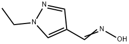 1H-Pyrazole-4-carboxaldehyde,1-ethyl-,oxime(9CI) Structure