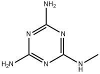 N4-methyl-1,3,5-triazine-2,4,6-triamine 구조식 이미지
