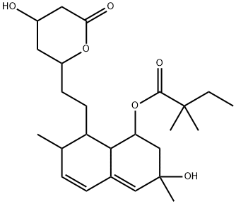 6'-HYDROXY SIMVASTATIN Structure