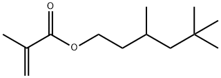 3,5,5-trimethylhexyl methacrylate Structure