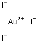 GOLD (III) IODIDE 구조식 이미지