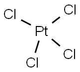 Platinum tetrachloride Structure